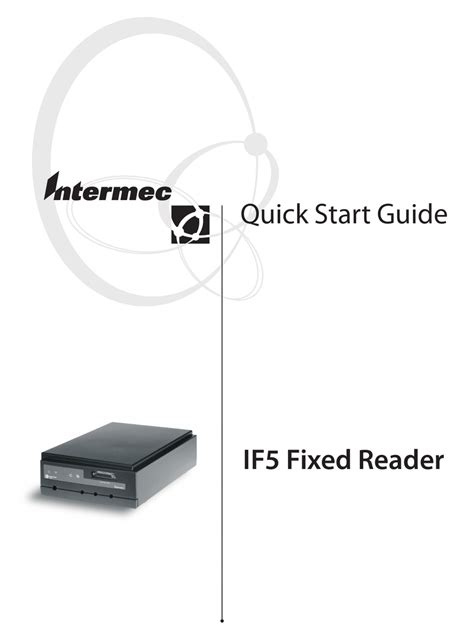 intermec if5 rfid reader|INTERMEC IF5 BARCODE READER USER MANUAL .